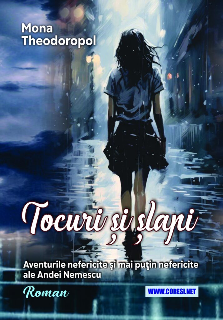 Book cover for Tocuri și șlapi. Aventurile nefericite şi mai puţin nefericite ale Andei Nemescu